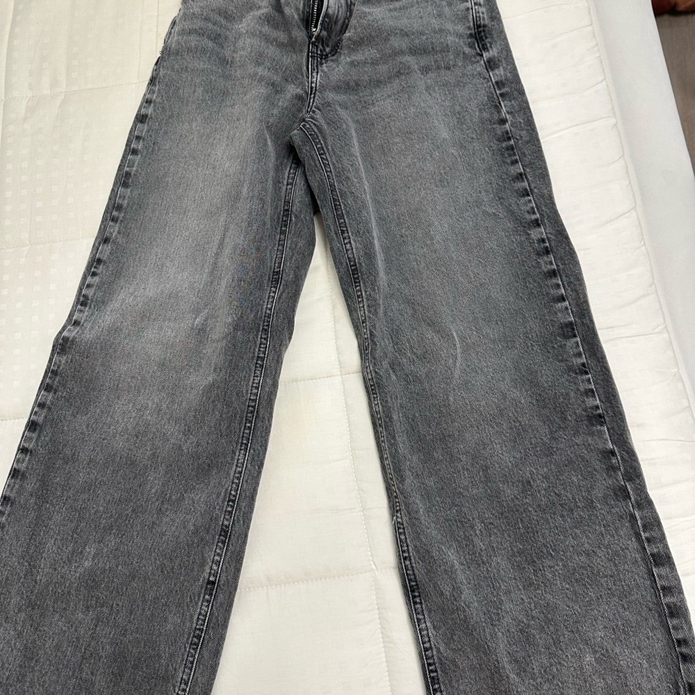 Stylish Gray Denim Jeans